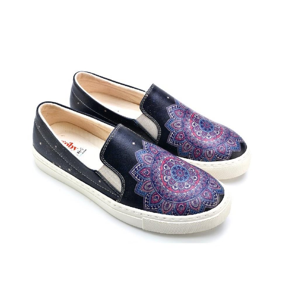 Goby Shoes - Mandala Slip on Sneakers